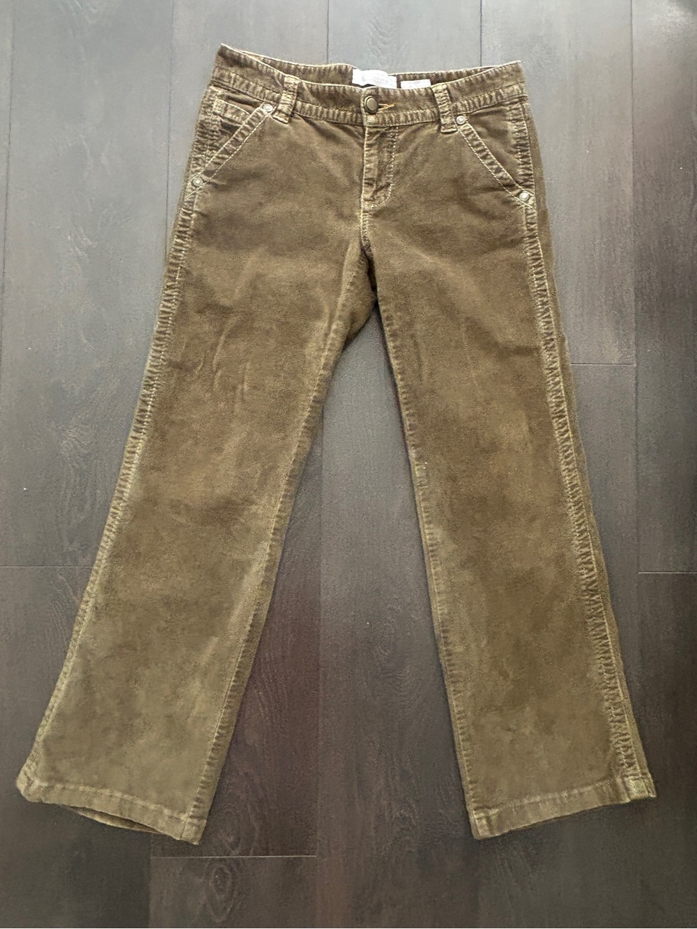 Vintage Women's Old Navy Low Rise Bootcut Corduroy Pants Size 2